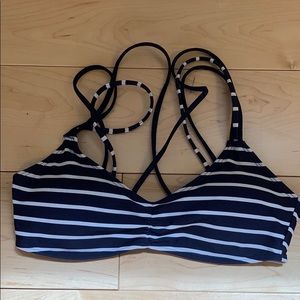 Aerie scoop scrappy swim top.